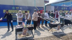 9 Juta Batang Rokok Ilegal Dimusnahkan, Pemkab Sidoarjo dan Bea Cukai Perketat Pengawasan
