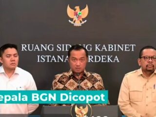 Kepala BGN Dadan Hindayana Dicopot, Prabowo Rombak Jajaran Pimpinan Badan Gizi Nasional