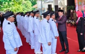 80 Kades Terpilih di Sidoarjo Dilantik, Bupati Subandi Minta Rangkul Lawan Politik