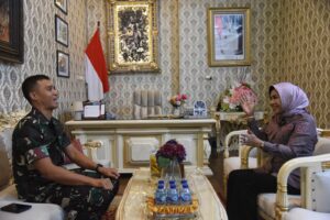 Terima Kunjungan Dandim Baru, Wabup Sidoarjo Ajak Sukseskan Program KDKMP