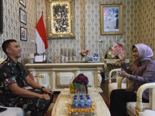 Terima Kunjungan Dandim Baru, Wabup Sidoarjo Ajak Sukseskan Program KDKMP