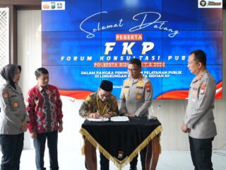 Polresta Sidoarjo Libatkan Warga hingga Akademisi untuk Evaluasi Layanan