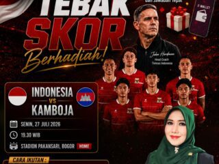 Jelang Indonesia vs Kamboja, Senator Lia Istifhama Bagi-bagi Hadiah Lewat Tebak Skor