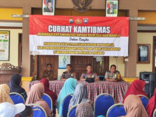 Polresta Sidoarjo Tampung Keluhan Warga Lewat Curhat Kamtibmas di Desa Jambangan