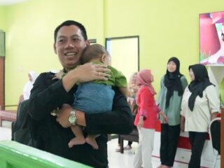 Serdik Sespimmen Polri Dikreg 67 Gelar Baksos di UPT Asuhan Balita Sidoarjo
