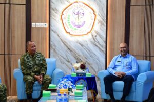 Komandan Baru STTAL Sambangi Universitas Hang Tuah, Bahas Kolaborasi Sektor Maritim