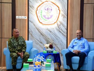 Komandan Baru STTAL Sambangi Universitas Hang Tuah, Bahas Kolaborasi Sektor Maritim