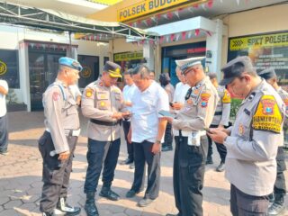 Sidak HP Anggota, Polsek Buduran Cegah Judol dan Pinjol