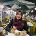 Aura Bintang Lima, Sisi Membumi Ning Lia Berburu Kuliner Kaki Lima