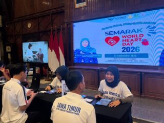 Cegah Serangan Jantung Mendadak, 200 ASN Jatim Ikuti Skrining dan Pelatihan BHD