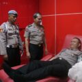 Gandeng Wartawan dan Netizen, Humas Polresta Sidoarjo Gelar Donor Darah