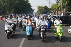 Aksi Motoran Santun Hari Santri, Ketua DPRD Sidoarjo: Bukti Santri Patuh Aturan