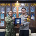 Kapolresta Sidoarjo Sambangi Lanudal Juanda, Perkuat Sinergitas TNI-Polri